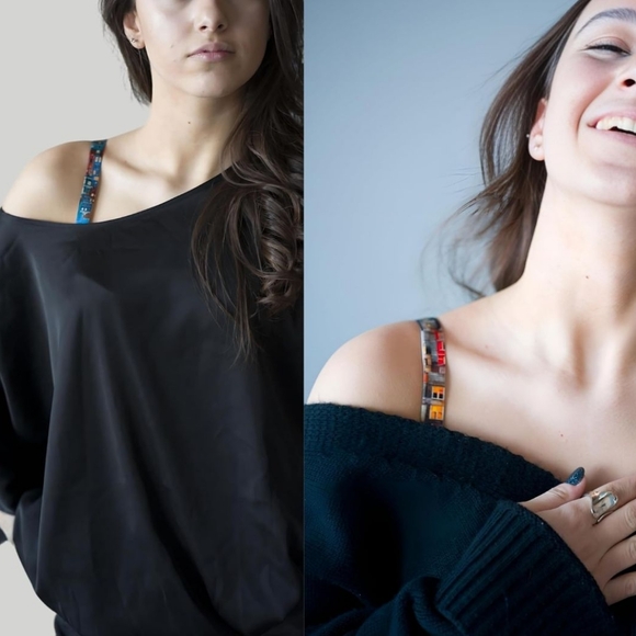 Premium Quality Decorative Bra Straps - 4 Pairs in a Gift Box - Picture 4 of 8